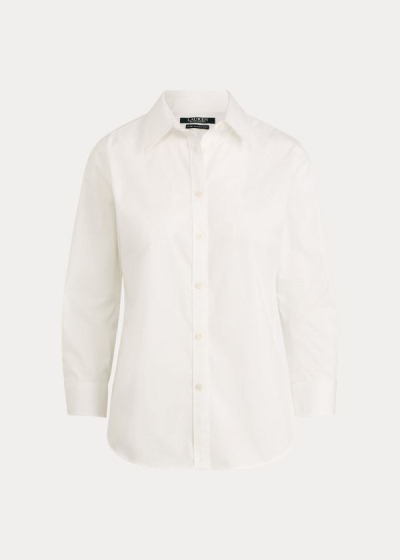 Women's Ralph Lauren Embroidered Button-Down Shirts | 602751WTU